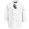 Eight Knot Button Chef Coat with Thermometer Pocket Thumbnail