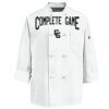 Eight Knot Button Chef Coat with Thermometer Pocket Thumbnail