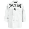 Eight Knot Button Chef Coat with Thermometer Pocket Thumbnail