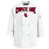 Eight Knot Button Chef Coat with Thermometer Pocket Thumbnail