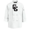 Eight Knot Button Chef Coat with Thermometer Pocket Thumbnail