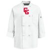 Eight Knot Button Chef Coat with Thermometer Pocket Thumbnail
