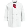Eight Knot Button Chef Coat with Thermometer Pocket Thumbnail