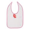 Infant Contrast Trim Premium Jersey Bib Thumbnail