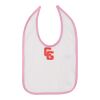 Infant Contrast Trim Premium Jersey Bib Thumbnail